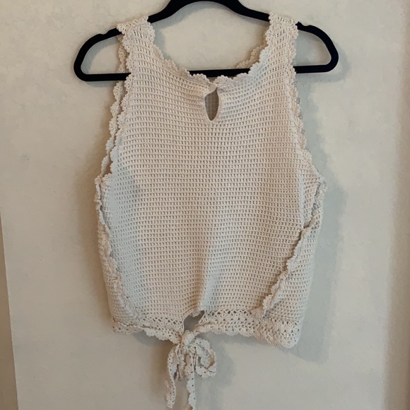 Dex Crochet Sweater Tank - Picture 3 of 3